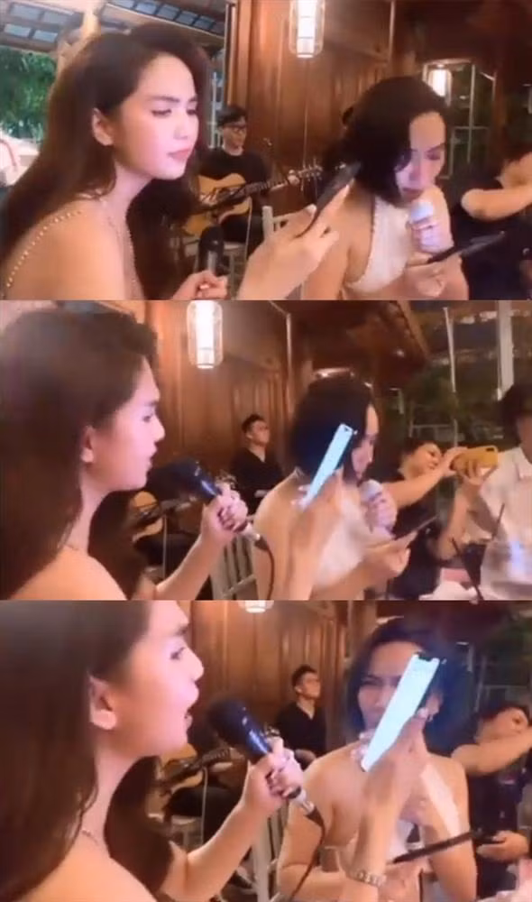 Ngoc Trinh bong vang tuc khien Dieu Nhi cung phai cau may