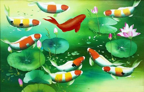 Nhung buc tranh danh thuc Than Tai, gia chu tien day tay