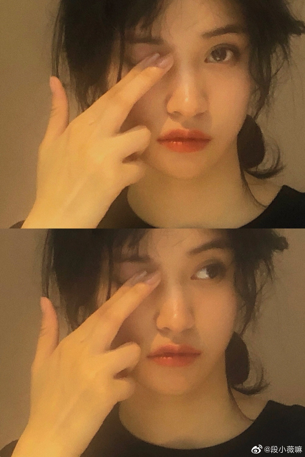 Bên cạnh việc làm ca sĩ, Đoàn Tiểu Vi còn tham gia diễn xuất và là người mẫu ảnh. Trong một vài hình ảnh hậu trường mới được chia sẻ lại, Đoàn Tiểu Vi có những loạt ảnh nóng bỏng với váy ren xuyên thấu, không mặc nội y. Cô cũng được khen ngợi vì có gu thời trang ấn tượng, thời thượng.