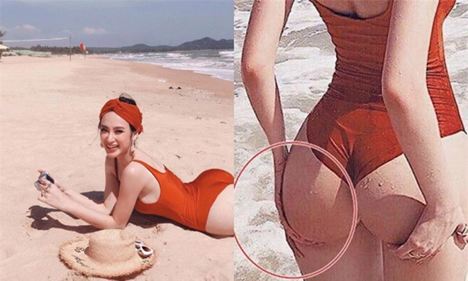 "Bóc mẽ" mỹ nhân Việt sửa ảnh đến mức méo cả tường, lộ da nhăn - Hình 4 "Bóc mẽ" mỹ nhân Việt sửa ảnh đến mức méo cả tường, lộ da nhăn ảnh 4