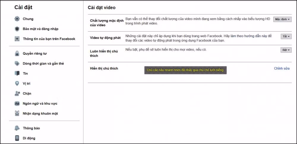 Mot so van de thuong gap cua Facebook va cach khac phuc