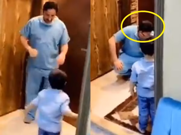 Khong the om con trai vi so lay COVID-19, bac si om mat khoc