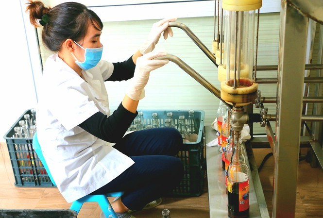 Nuoc mam cua loai hai san dat nhu vang rong