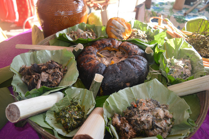 Trung ky nhong rung, o day la mon quy hiem thuoc hang dac san