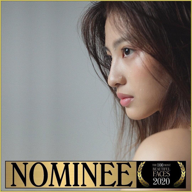 Co gai Viet lot de cu Top 100 guong mat dep nhat the gioi