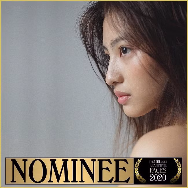 Co gai Viet lot de cu Top 100 guong mat dep nhat the gioi