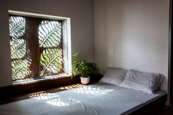 Tầng hai là phòng ngủ của 2 con nhỏ.