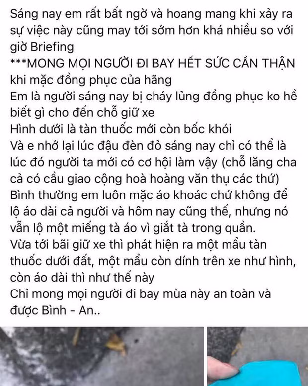Tiep vien Vietnam Airlines bi nem tan thuoc o ngoai duong-Hinh-4