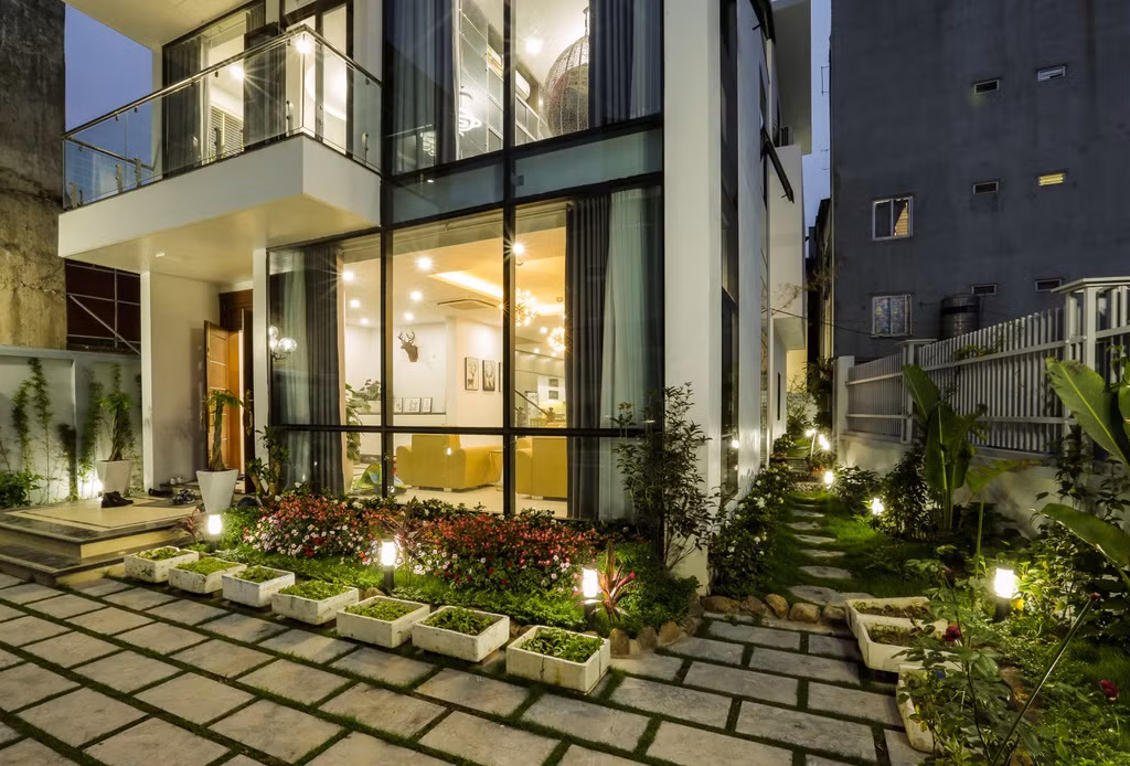 Can biet thu voi 2 manh san vuon o Ha Noi-Hinh-2