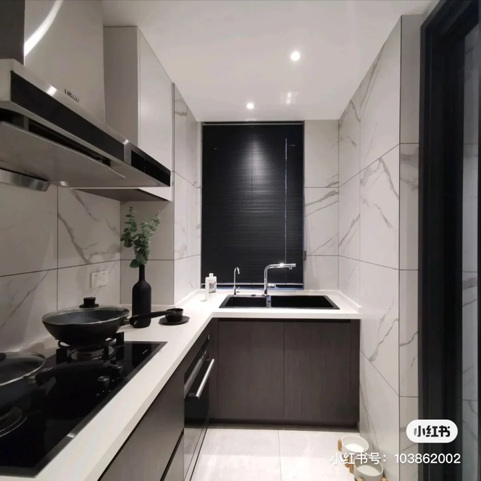 Bí kịp giúp căn bếp nhỏ cũng hóa rộng thênh thang - Hình 2 Bi kip giup can bep nho cung hoa rong thenh thang-Hinh-2