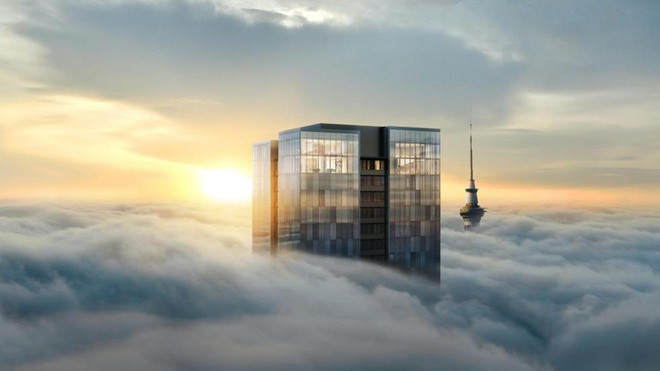 Căn penthouse nằm tại tầng 53 và 54 của cao ốc Pacifica. Đây là tòa tháp chung cư cao nhất New Zealand (178 m), được khởi công vào năm 2017. Pacifica có tổng cộng 285 căn hộ, một khách sạn xa xỉ cùng một khu mua sắm rộng rãi.