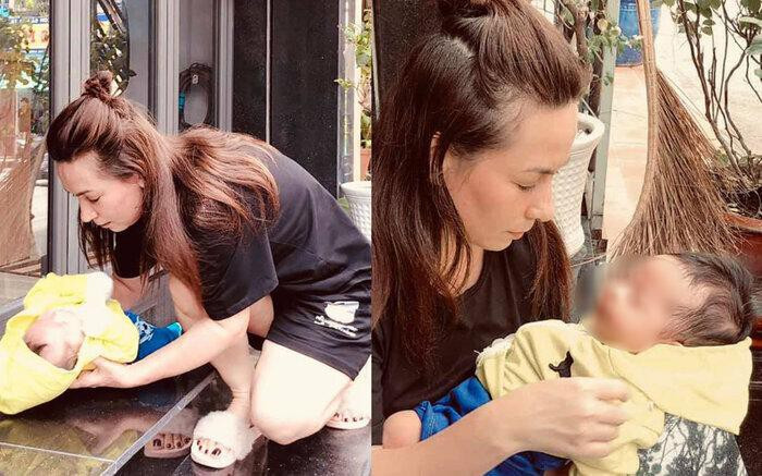 Phan ung bat ngo cua con ruot Phi Nhung khi me nhan con nuoi-Hinh-2