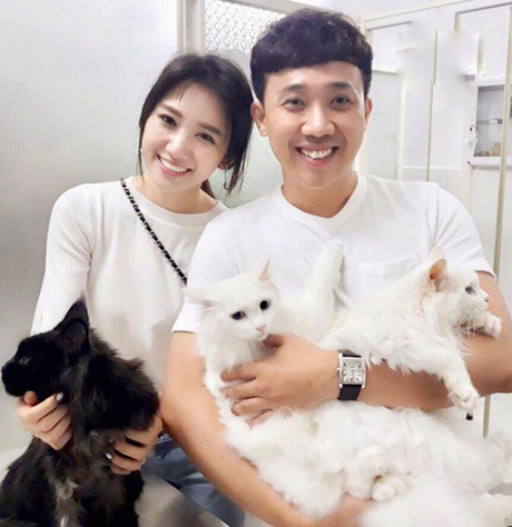 Trấn Thành khóc thét khi Hari Won “cạo sạch lông” thú cưng Tran Thanh khoc thet khi Hari Won “cao sach long” thu cung