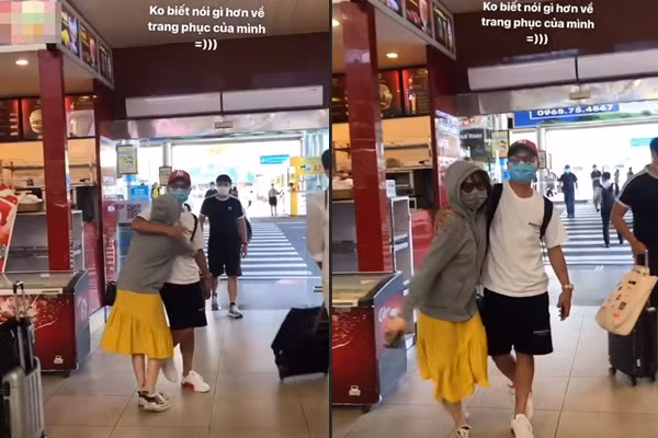 Quang Hai ra mat me Huynh Anh