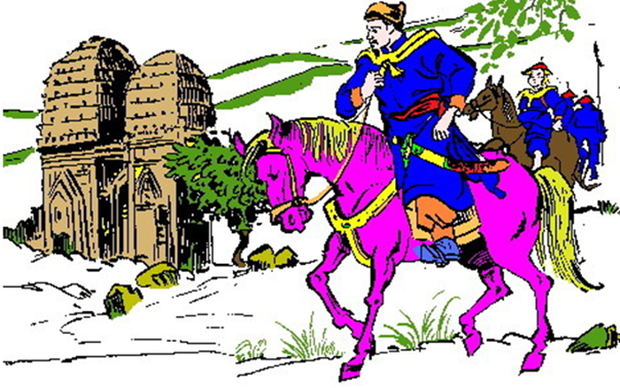 Vua Tran bai tran vi khong nghe 10 ke tri nuoc cua hoang phi