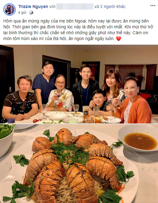 Hau ly hon, Bang Kieu van cuc than thiet voi gia dinh vo cu