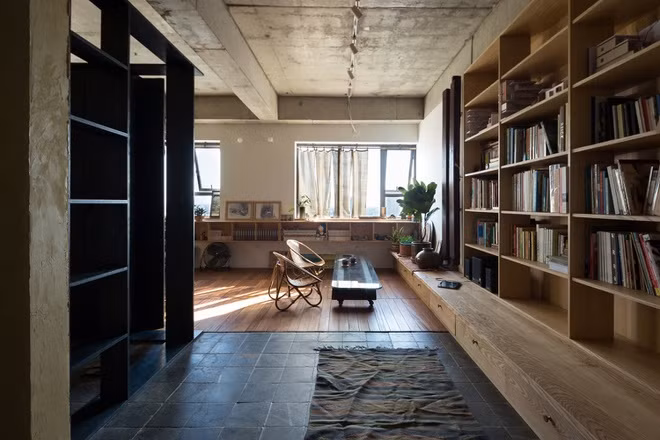 Căn hộ nằm trong một tòa chung cư mới xây tại Hoàng Mai (Hà Nội) dành cho những người có thu nhập trung bình.