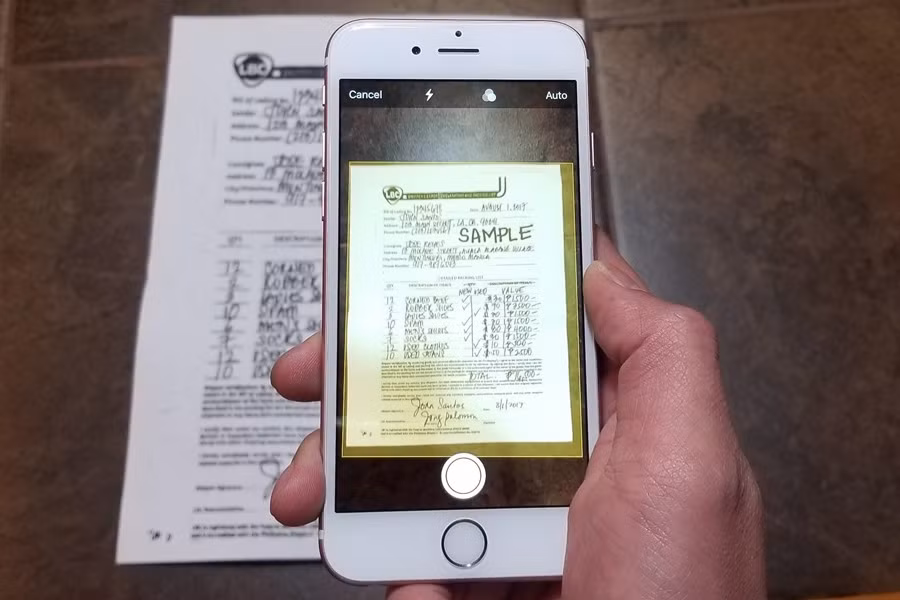 Cách biến smartphone thành máy scan tài liệu khi làm việc tại nhà ảnh 1