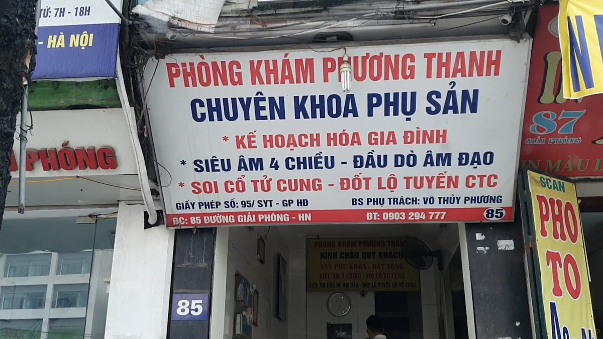 Tạm đình chỉ phòng khám "bức tử thai nhi" Tam dinh chi phong kham