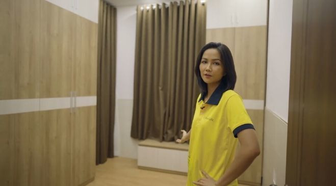 Bên cạnh các phòng chính, cô còn làm một gian dự phòng, để ai thích ngủ ở phòng này cũng được. Đặc biệt, khi có khách từ xa đến nhà, có thể sử dụng phòng này để cho khách ngủ lại.