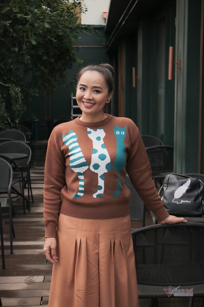 Hoai An 'Nguoi dep Tay Do' va qua khu dam nuoc mat-Hinh-14