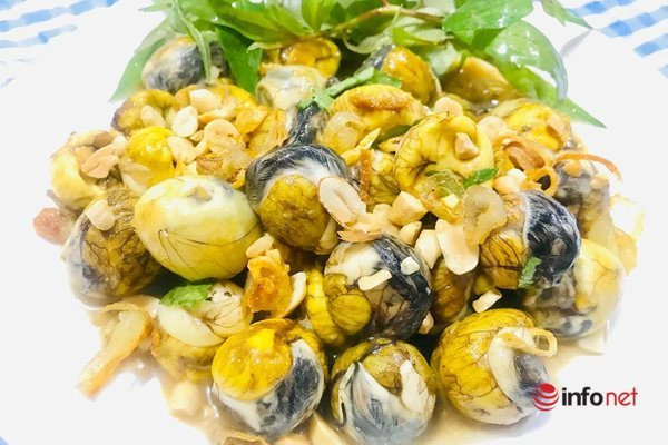 Mon trung cut lon xao me thom ngon giau dinh duong