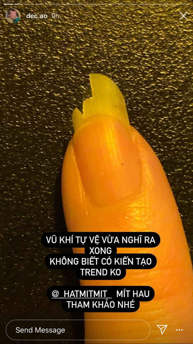 Decao khởi xướng mẫu móng tay răng cưa tự vệ gây tranh cãi - Hình 2 Decao khoi xuong mau mong tay rang cua tu ve gay tranh cai-Hinh-2