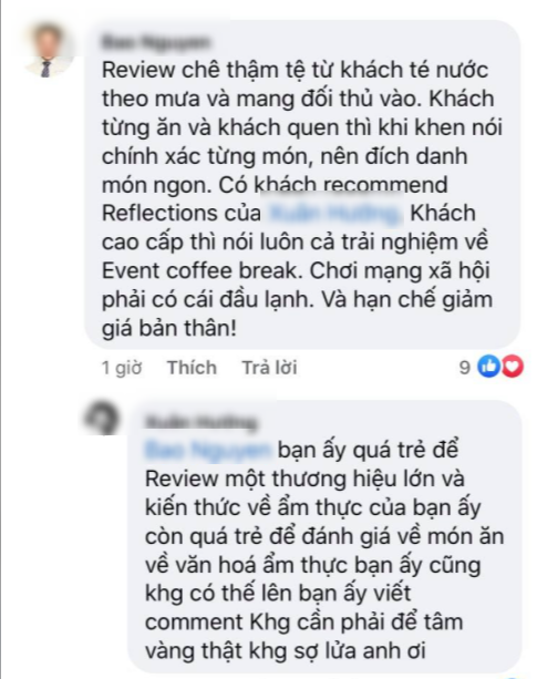 Không hài lòng buffet 1,4 triệu, thanh niên bị giễu “tự khoe cái dốt“ - Hình 5 Khong hai long buffet 1,4 trieu, thanh nien bi gieu “tu khoe cai dot“-Hinh-5