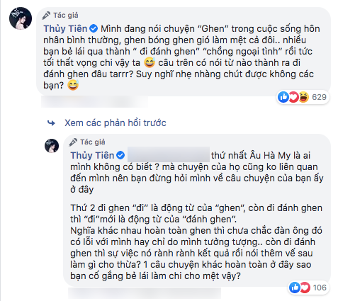 Thủy Tiên bức xúc khi liên tục bị soi mói sau phát ngôn về ghen - Hình 3 Thuy Tien buc xuc khi lien tuc bi soi moi sau phat ngon ve ghen-Hinh-3