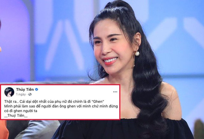 Thủy Tiên bức xúc khi liên tục bị soi mói sau phát ngôn về ghen - Hình 2 Thuy Tien buc xuc khi lien tuc bi soi moi sau phat ngon ve ghen-Hinh-2