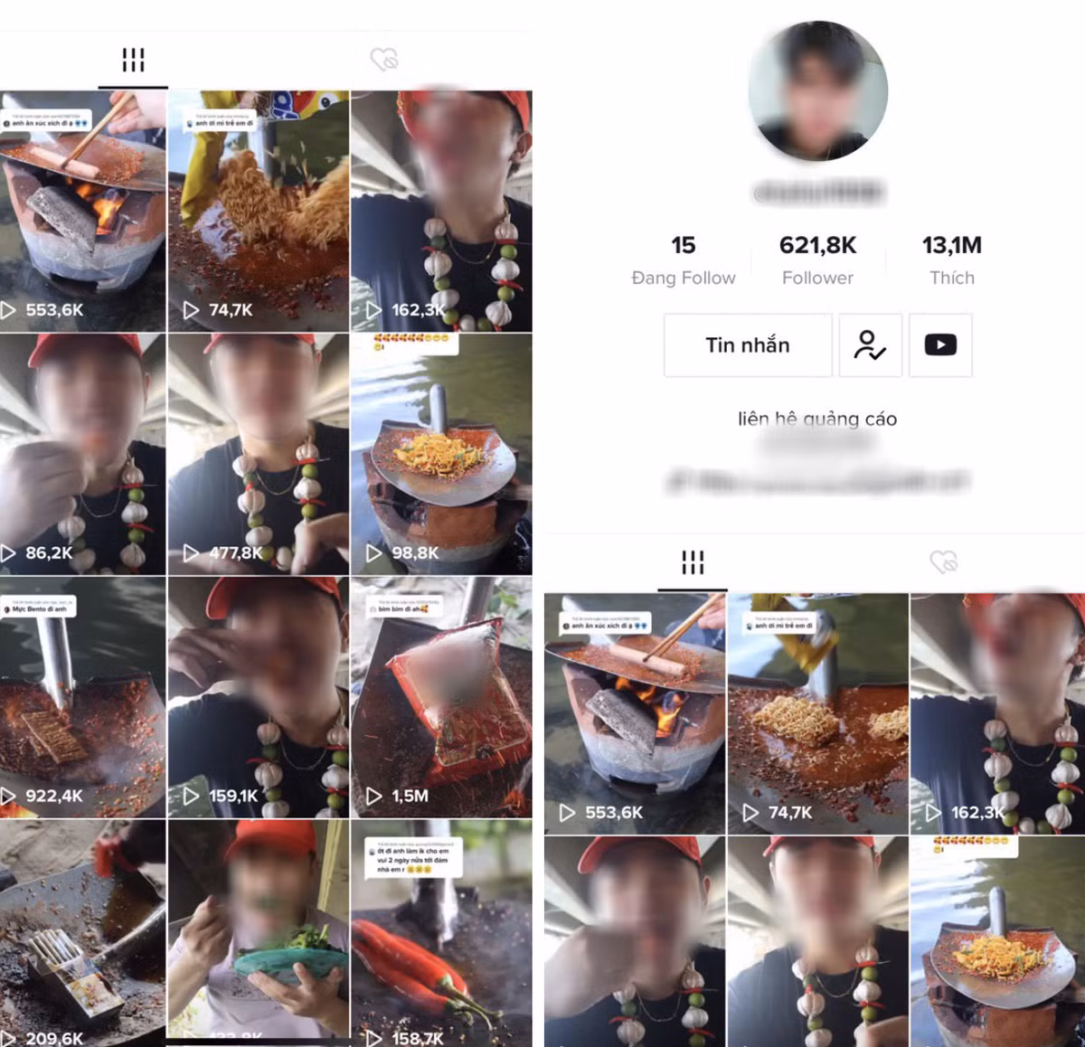 Khi Mukbang bien tuong tro thanh tro 