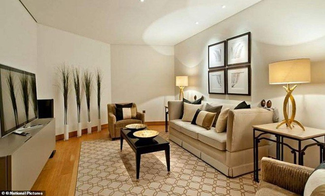 Những không gian sống bên trong căn penthouse mang những gam màu be, trắng chủ đạo để đem đến vẻ đẹp sang trọng, trang nhã. Ảnh: National Pictures.