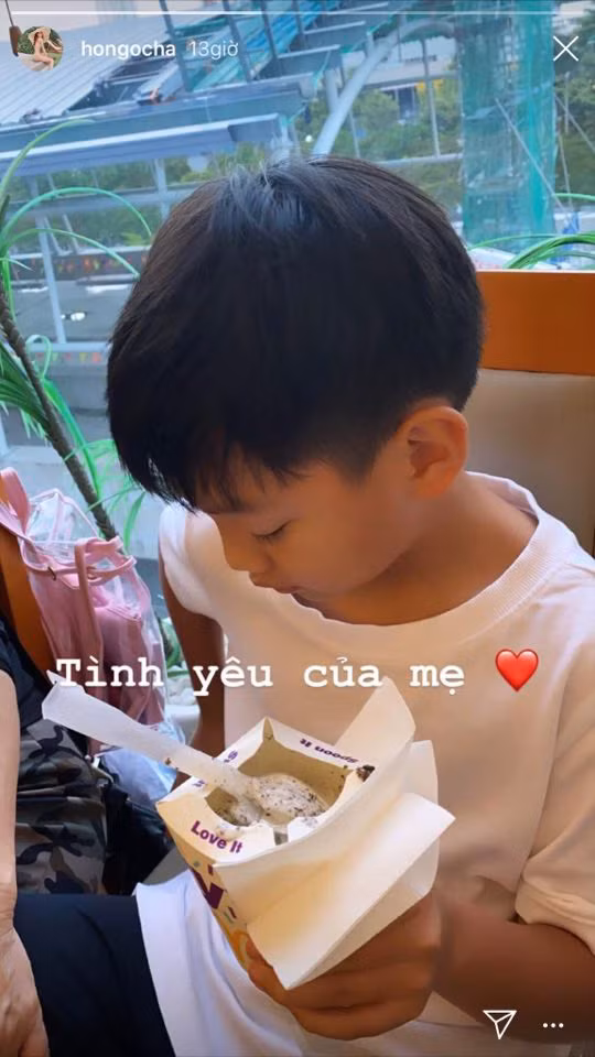 Subeo van la uu tien hang dau cua Ho Ngoc Ha khi mang thai