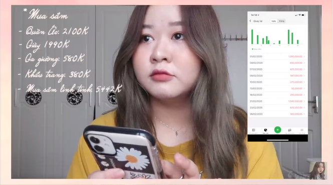 Nữ blogger 2K tiêu hết 50 triệu đồng/ tháng - Hình 3 Nu blogger 2K tieu het 50 trieu dong/ thang-Hinh-3