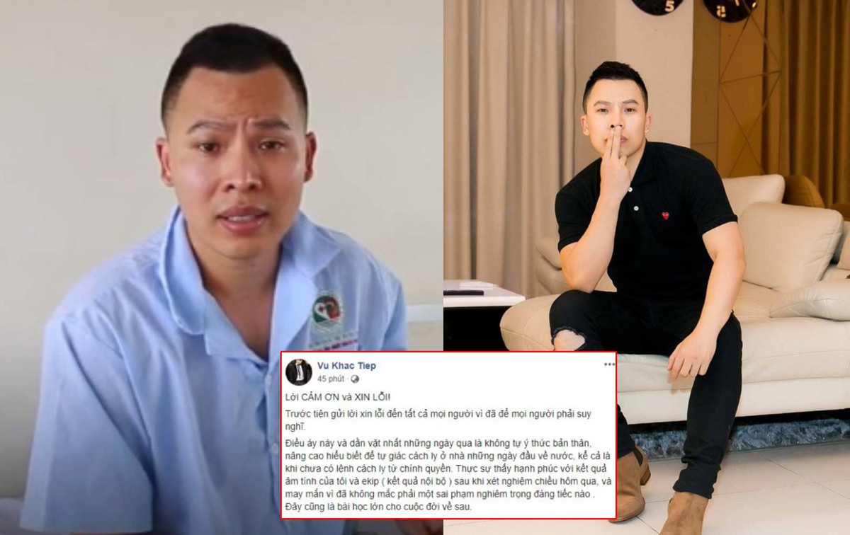 Vũ Khắc Tiệp “thiệt hại” thế nào vì "thái độ" ở khu cách ly COVID-19? Vu Khac Tiep “thiet hai” the nao vi