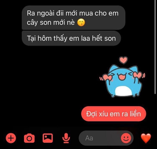 Nhan qua tu ban trai, mo ra co gai chi muon chia tay tuc khac