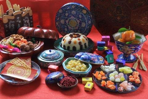 Mon gi duoc bay trong yen tiec trieu dinh Viet Nam dai su than