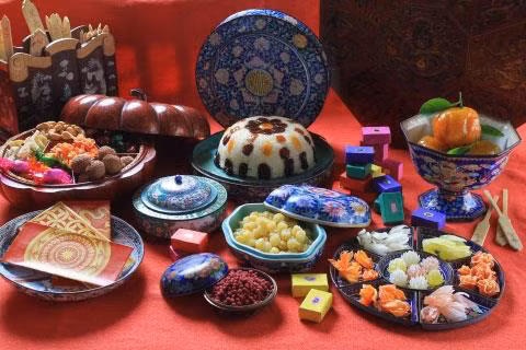 Mon gi duoc bay trong yen tiec trieu dinh Viet Nam dai su than