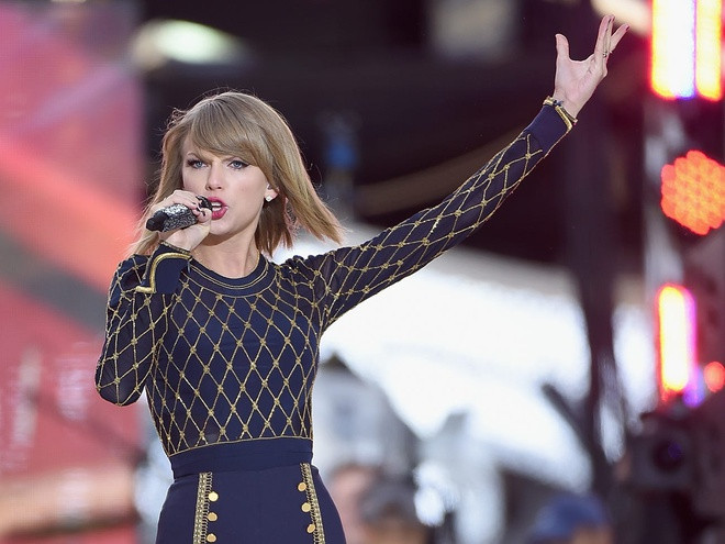 Taylor Swift cũng là người nổi tiếng được trả lương cao nhất thế giới năm 2019. Thu nhập của Swift đã tăng lên nhờ một thỏa thuận thu âm mới và chuyến lưu diễn gần đây nhất của cô. Ảnh: Getty.