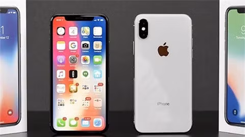 iPhone X dep long lanh, giam gia 'kich san' tai Viet Nam