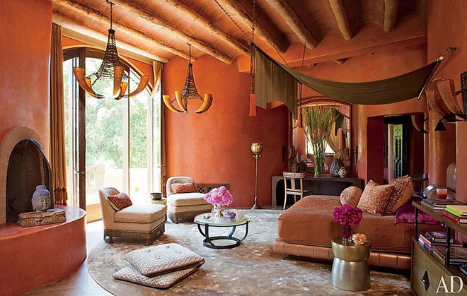 Phòng ngủ trang nhã, rộng lớn, ấm áp, mang những đường nét nhẹ nhàng và thanh lịch.