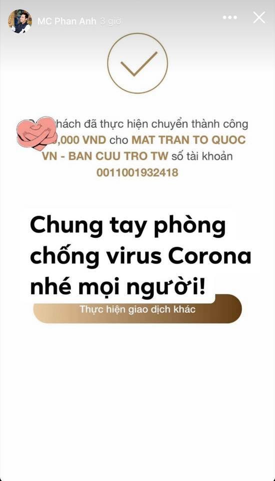 Phan Anh góp tiền từ thiện chống Covid-19 nhưng dấu số tiền Phan Anh gop tien tu thien chong Covid-19 nhung dau so tien