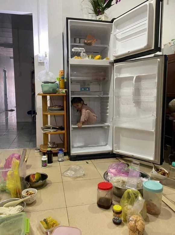 Hinh anh quay tung troi cua cac thien than nho duoc dan mang chia se