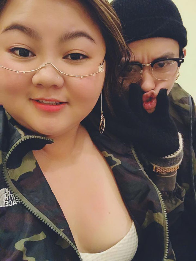 Chuyen tinh 'Chong gay - vo beo': Khoc cuoi moi dem chi vo chong toi biet-Hinh-5