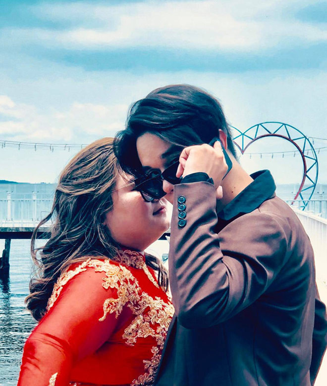 Chuyen tinh 'Chong gay - vo beo': Khoc cuoi moi dem chi vo chong toi biet-Hinh-2