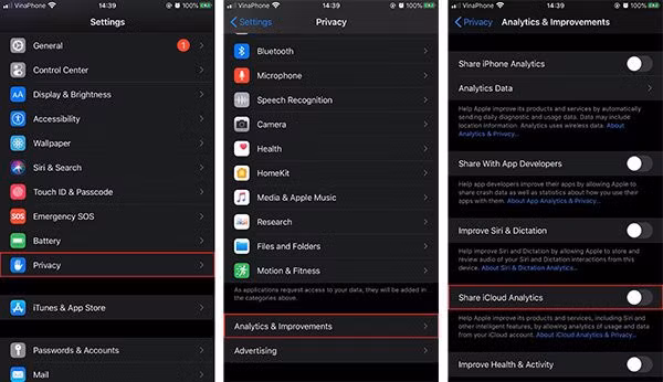 Những cài đặt mặc định trên iPhone bạn nên tắt - Hình 2 Nhung cai dat mac dinh tren iPhone ban nen tat-Hinh-2