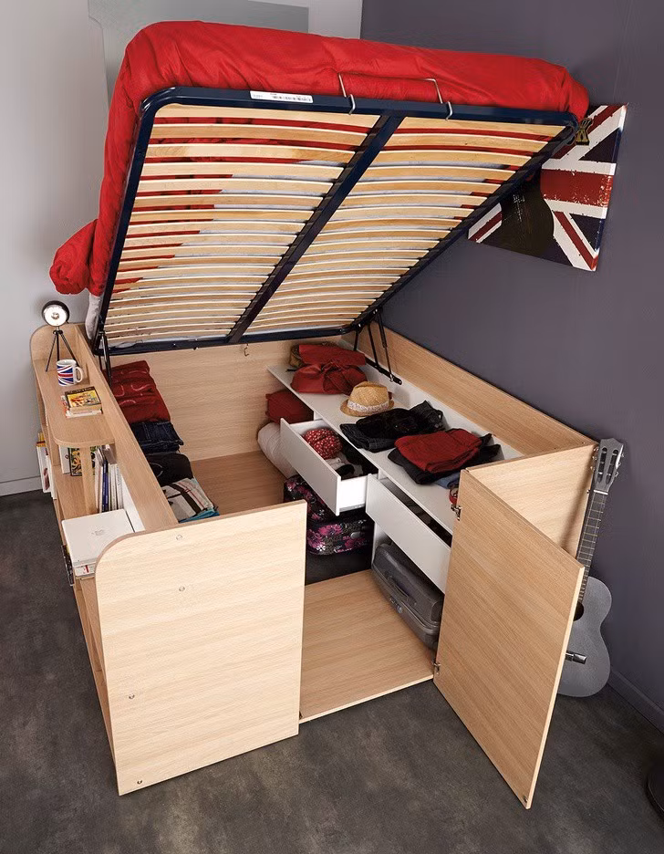 Cả thế giới thu bé lại chỉ trong một chiếc giường.