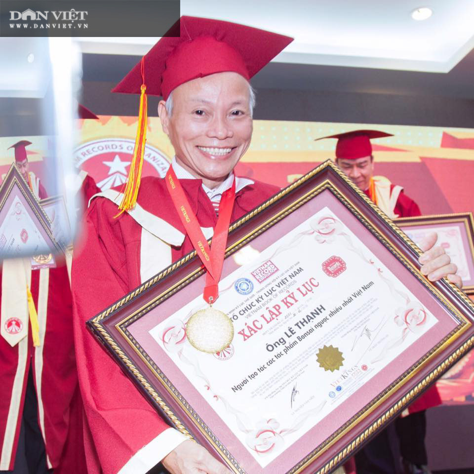 Hàng trăm cây bonsai mọc ngược được xác nhận kỷ lục Việt Nam - Hình 3 Hang tram cay bonsai moc nguoc duoc xac nhan ky luc Viet Nam-Hinh-3