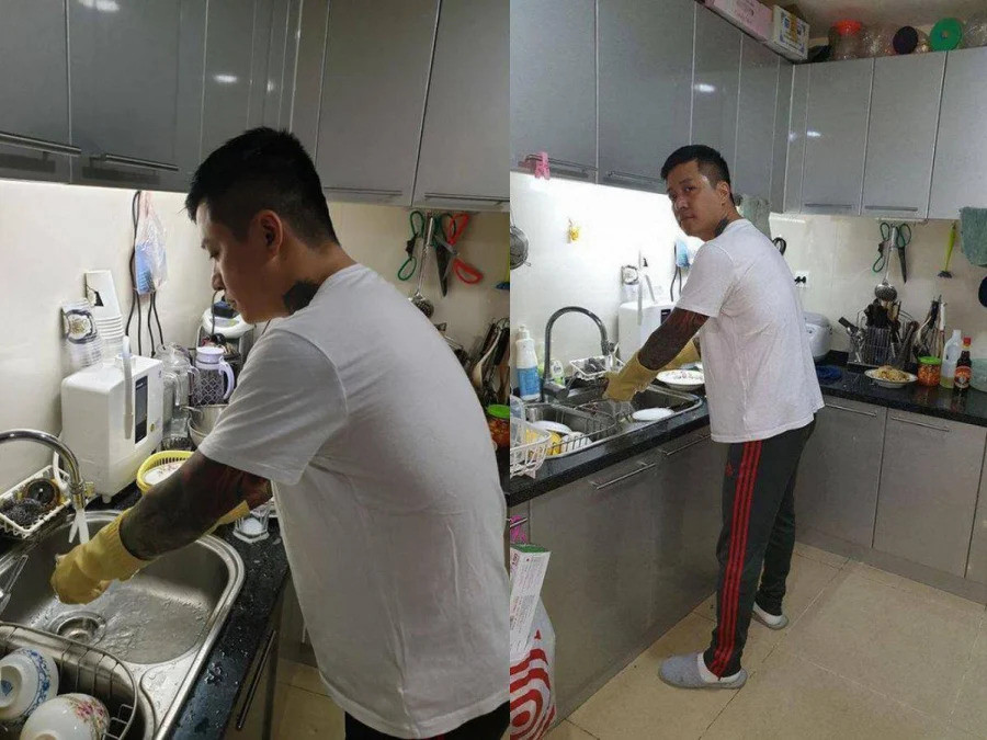 Tuan Hung buc xuc len tieng khi bi mia mai o nha an bam vo