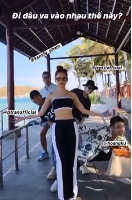 Chi Pu công khai đi chơi với người yêu cũ của Quỳnh Anh Shyn Chi Pu cong khai di choi voi nguoi yeu cu cua Quynh Anh Shyn